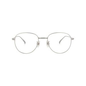 Dunhill Round-Frame Titanium Optical Frames Silver Mens